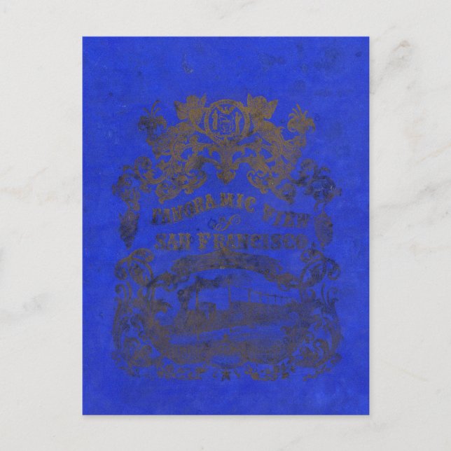 San Francisco, 1862 från ryska Backe Vykort (Framsida)