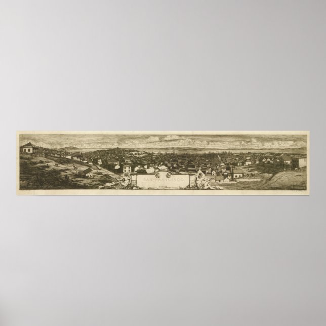 San Francisco: 1885 Poster (Framsidan)
