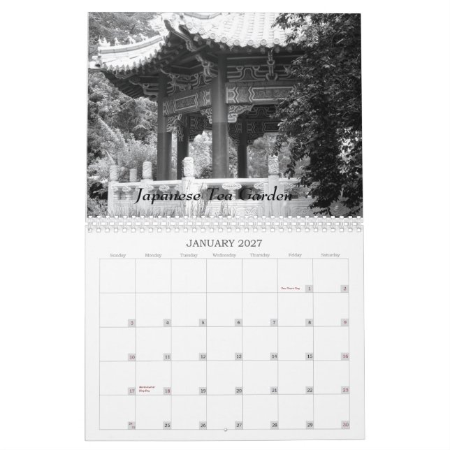San Francisco 2008 kalender (Jan 2027)