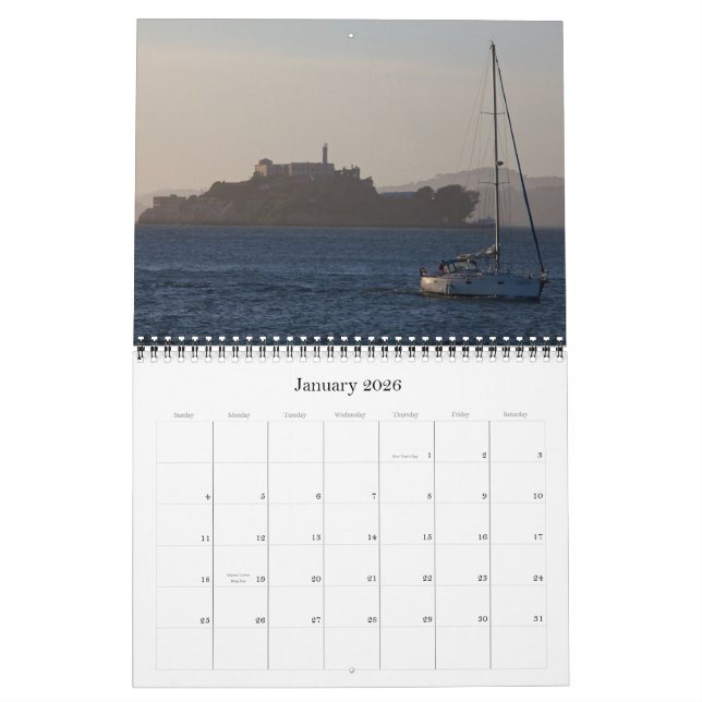 San Francisco 2012 Kalender (Jan 2026)