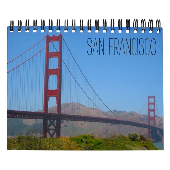san Francisco 2025 Kalender (Omslag)