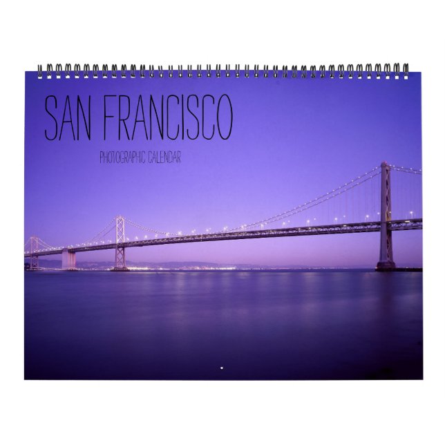 san Francisco 2025 stor kalender (Omslag)