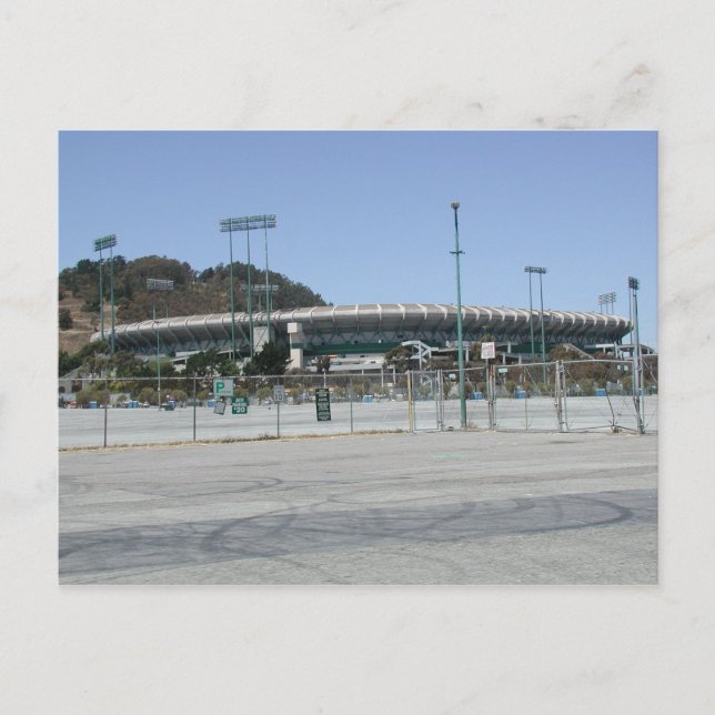 San Francisco 3com Park Photo Postcards Vykort (Framsida)