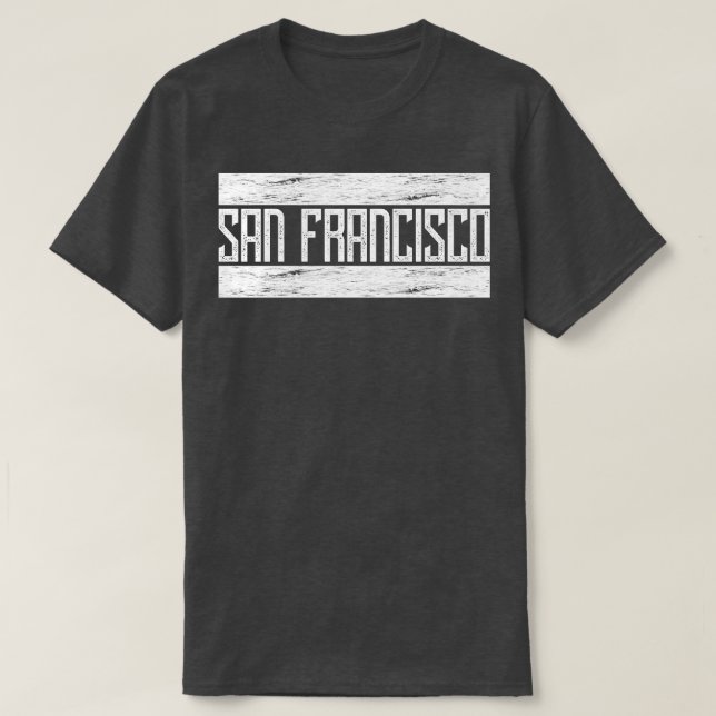 San Francisco 4 T Shirt (Design framsida)