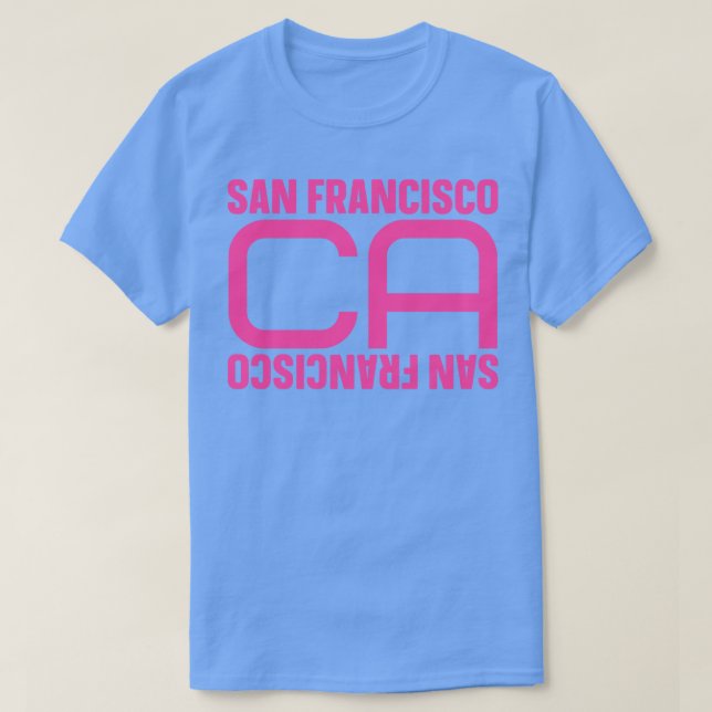 San Francisco 6 T Shirt (Design framsida)