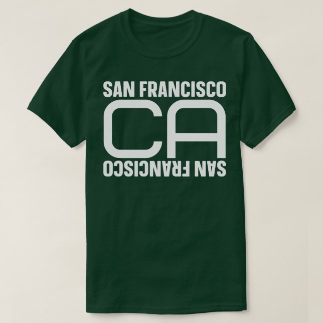 San Francisco 8 T Shirt (Design framsida)