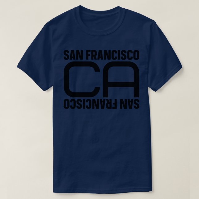 San Francisco 9 T Shirt (Design framsida)