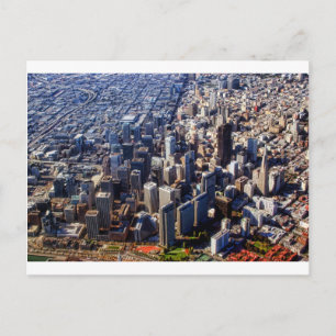 San Francisco Aerial View Vykort