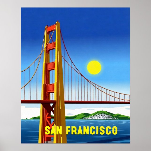 San Francisco-affisch  Poster (Framsidan)