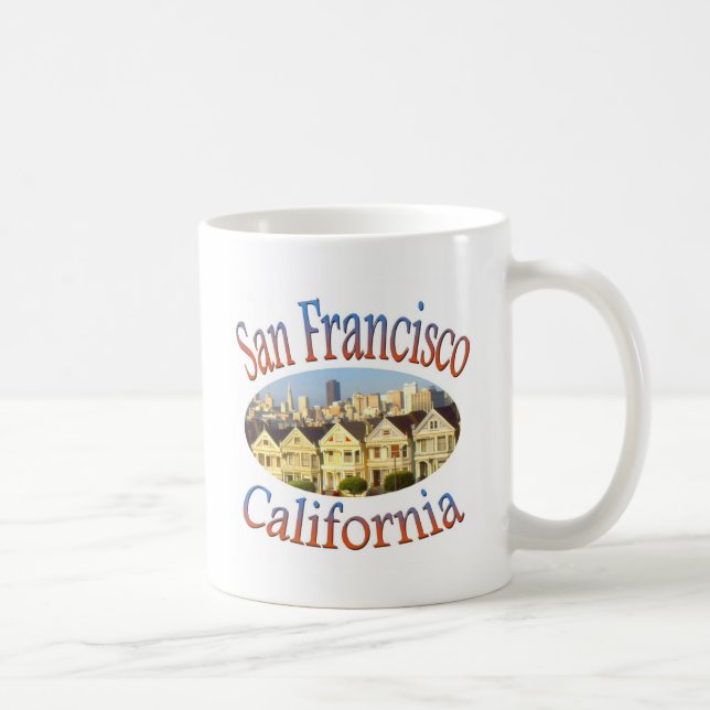 San Francisco Alamo kvadrerar Kaffemugg (Höger)