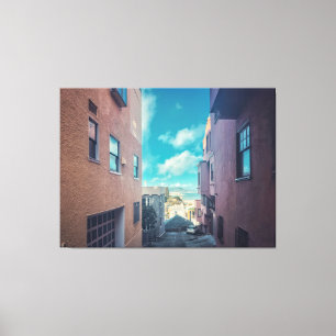 San Francisco Alleyway Canvastryck