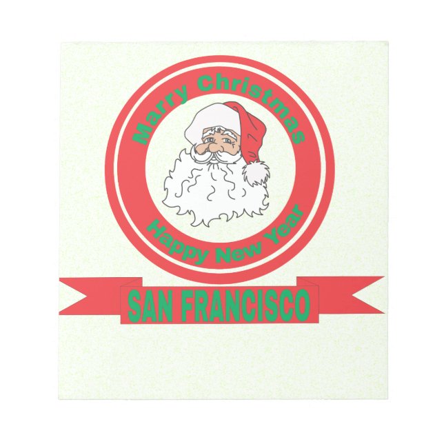 San Francisco Anteckningsblock (Framsida)