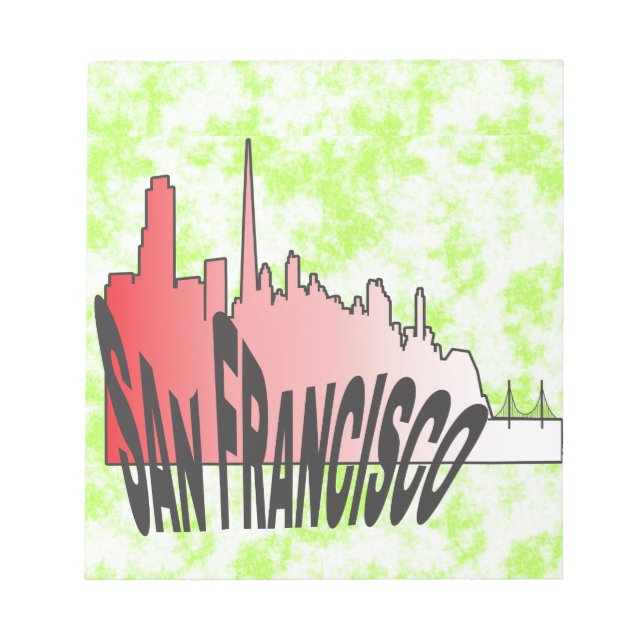 San Francisco Anteckningsblock (Framsida)