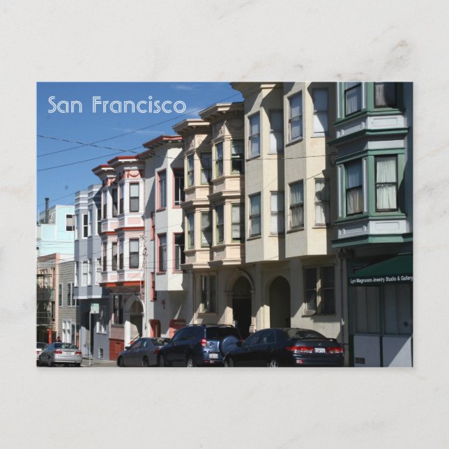 san francisco-arkitektur vykort (Framsida)