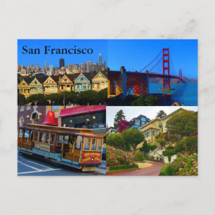 San Francisco Attraktion #3-2-vykort Vykort