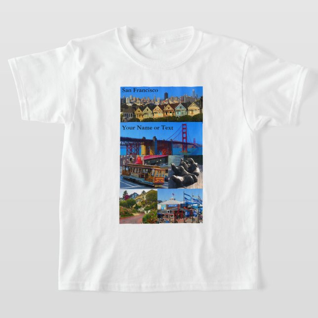 San Francisco Attraktion #3 T-Shirt (Laydown)