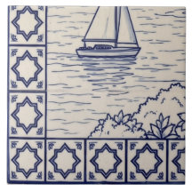 San Francisco Azulejo-mural 5 av 6 nedre vänster