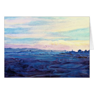San Francisco Bay 2, Blue Änglar 1984 Hälsningskort