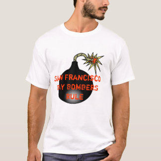 San Francisco Bay BOMBPLANER HÄRSKAR Tee Shirt