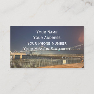 San Francisco Bay Bridge Business Card Visitkort