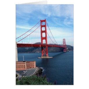 San Francisco Bay Bridge Hälsningskort