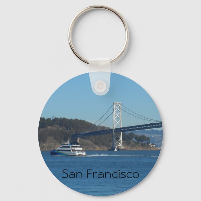 San Francisco Bay Bridge Nyckelring (Framsida)