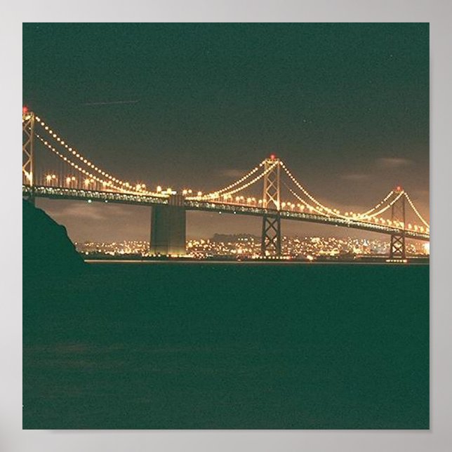 San Francisco Bay Bridge Poster (Framsidan)