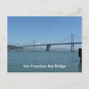 San Francisco Bay Bridge Vykort