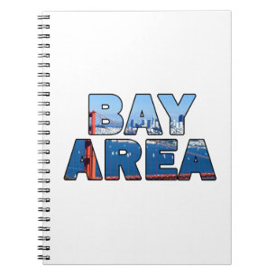 San Francisco Bay-området Anteckningsbok Med Spiral