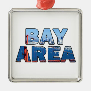 San Francisco Bay-området Julgransprydnad Metall