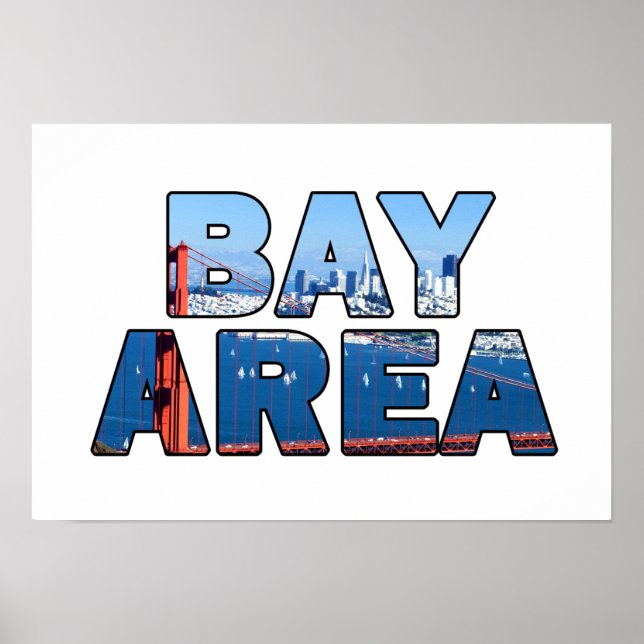 San Francisco Bay-området Poster (Framsidan)