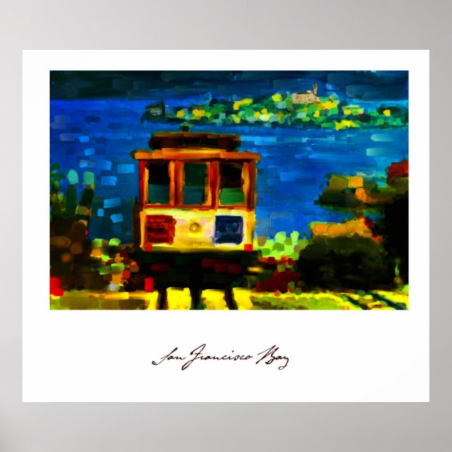 San Francisco Bay Poster (Framsidan)