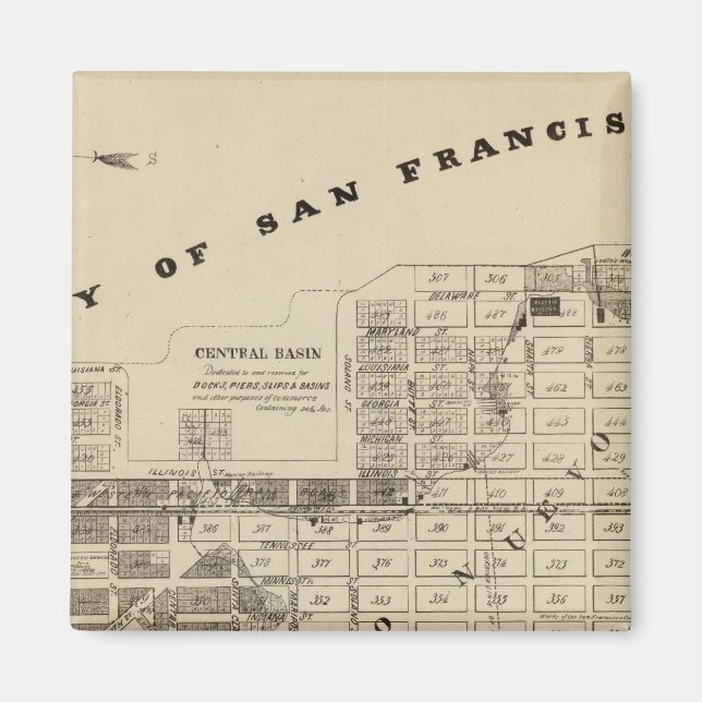 San Francisco Bay Salt Marsh Magnet (Framsidan)