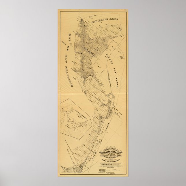 San Francisco Bay Salt Marsh Poster (Framsidan)