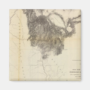 San Francisco Bay till Kaliforniens N-gräns Magnet