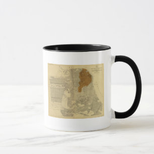 San Francisco brände området 1906 Mugg