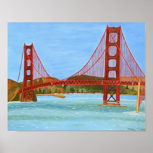 San Francisco Bridge Poster (Framsidan)