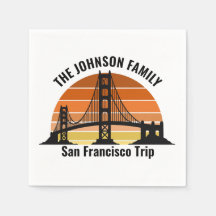 San Francisco Bridge Sunset Personlig Party