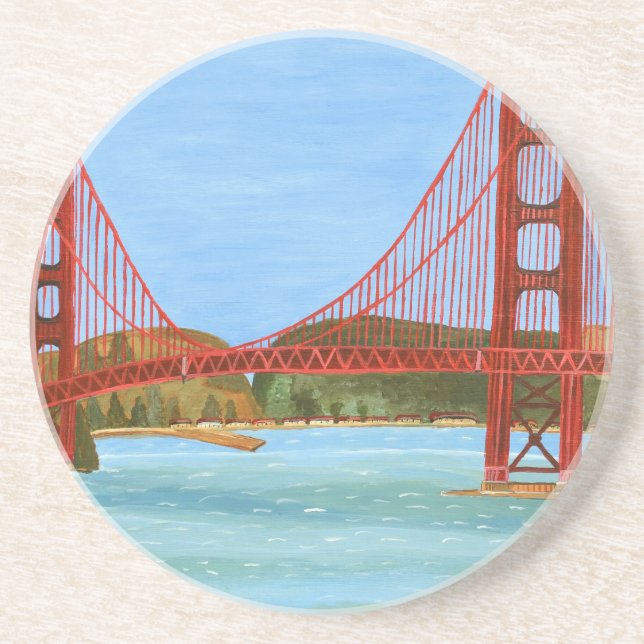 San Francisco Bridge Underlägg Sandsten (Framsidan)
