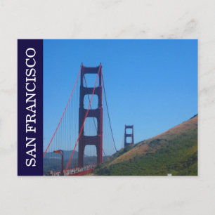 san francisco bridge vykort