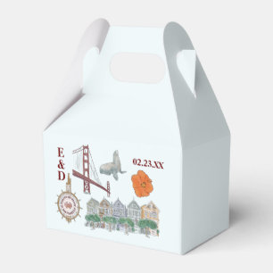 San Francisco Bröllop Presentaskar