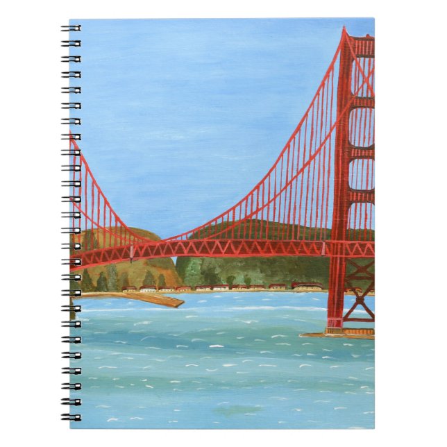 San Francisco-bron Anteckningsbok (Framsidan)