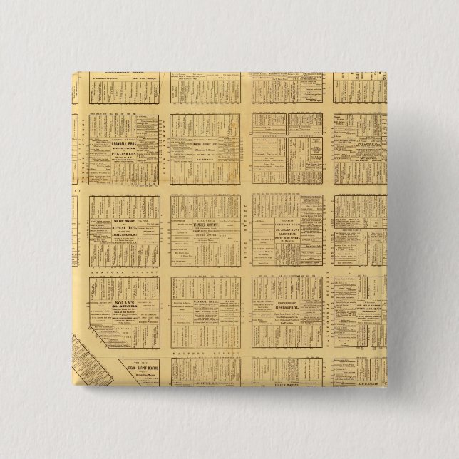 San Francisco, Business Karta Knapp (Framsida)