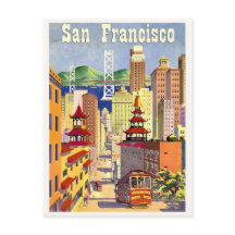 San Francisco-byggnader, gatucentrum, spårväg