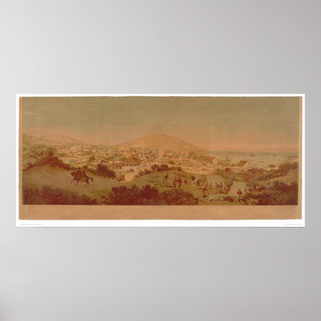 San Francisco, CA. (1512A) Poster (Framsidan)