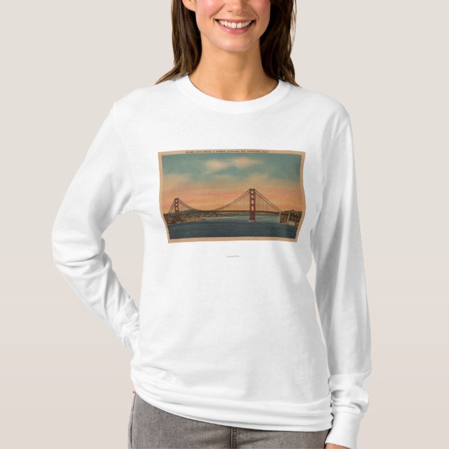 San Francisco CA 2 T Shirt (Framsida)