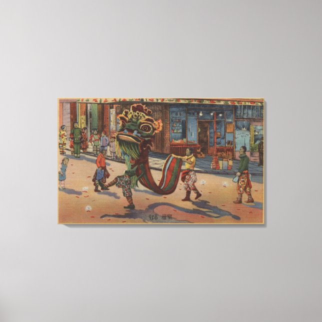 San Francisco, CA - Dance of the Magnificent Canvastryck (Framsida)