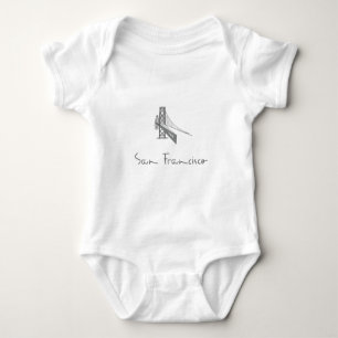 San Francisco CA Golden Grind Bridge T-shirt