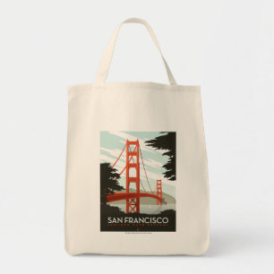 San Francisco, CA - Golden Grind Bridge Tygkasse