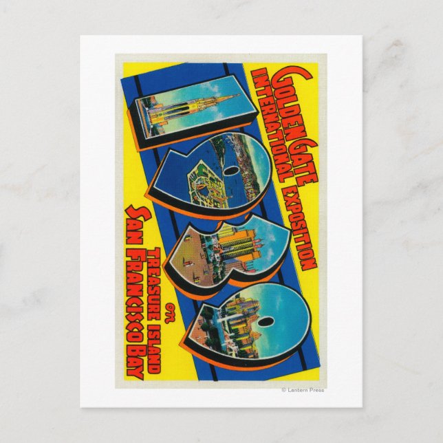 San Francisco, CA - Golden Grind Internat'l Vykort (Framsida)